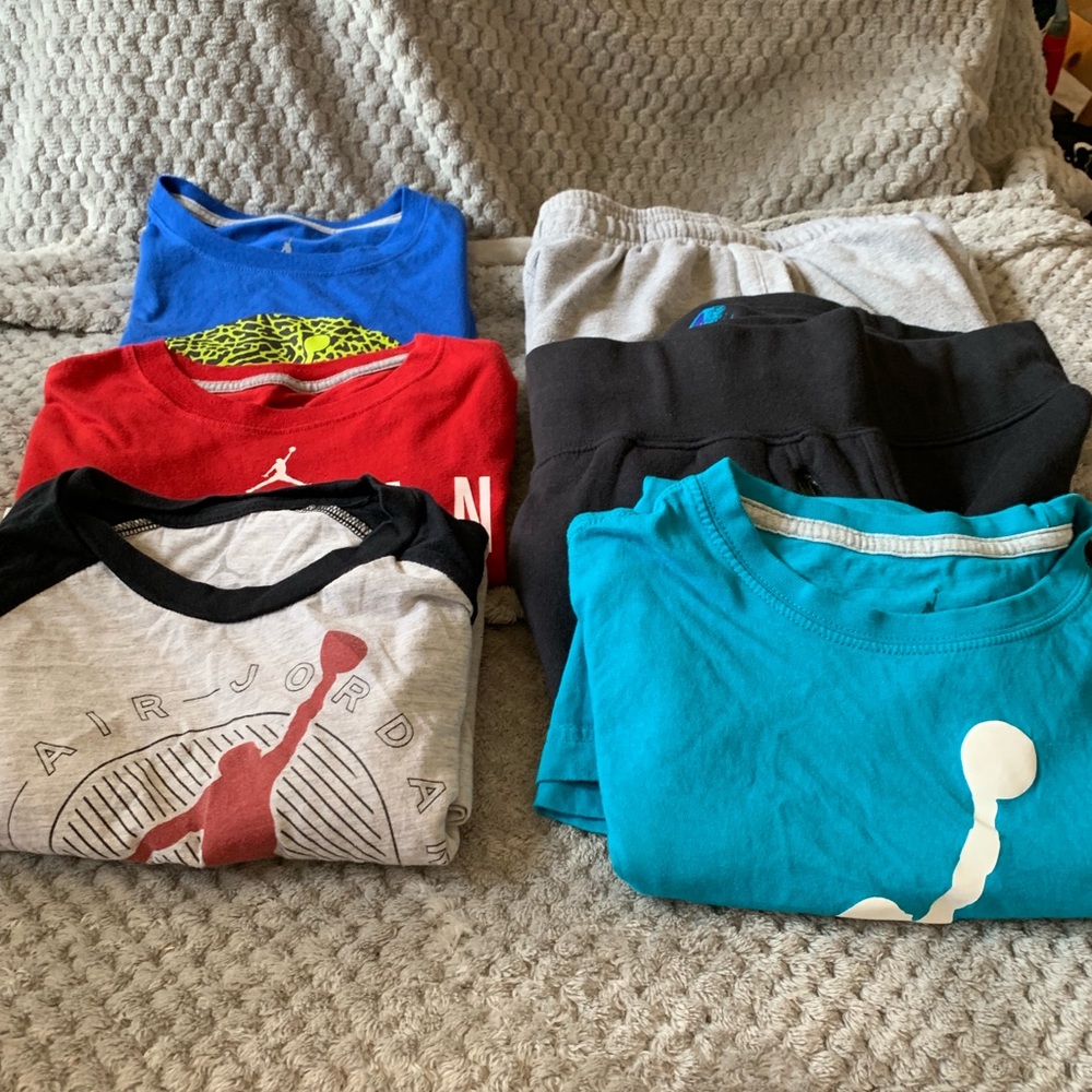 Lot of Air Jordan Clothing